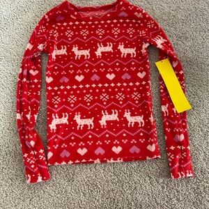 Cat & Jack Size 8 PJ Top NWT